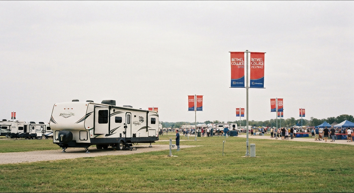 RV rental for Bethel College Fall Festival near Hesston