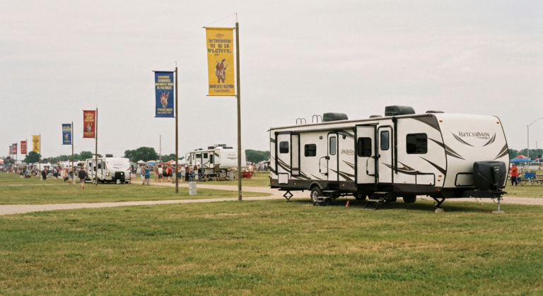 RV rental for Hutchinson Wild West Festival near Hesston KS